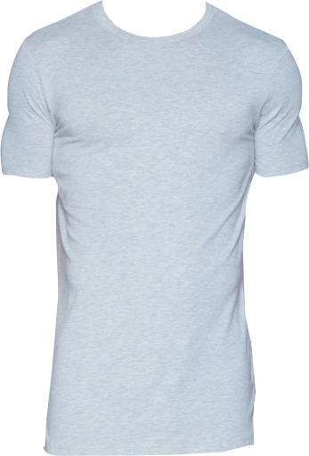 Wood Underwear heather grey crew neck undershirt