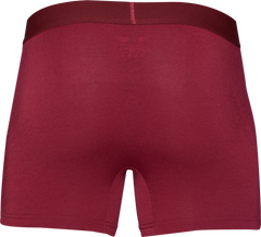 Wood Underwear burgundy red boxer brief w/fly