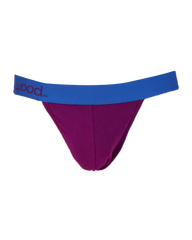 Wood Underwear dark purple thong