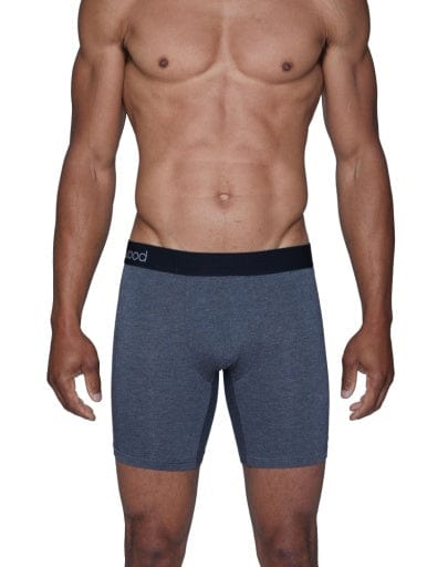 Wood Underwear charcoal heather biker brief