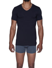 Wood Underwear black v-neck undershirt