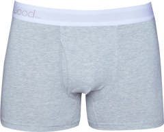 Wood Underwear heather grey boxer brief w/fly