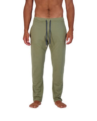 Wood Underwear olive tailored lounge pant