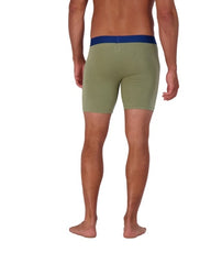 Wood Underwear olive biker brief w/fly