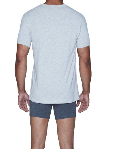 Wood Underwear heather grey v-neck undershirt