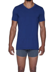 Wood Underwear deep space blue v-neck undershirt