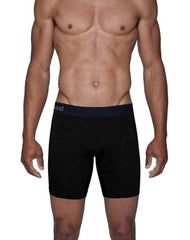 Wood Underwear black biker brief w/fly