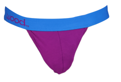 Wood Underwear grape thong