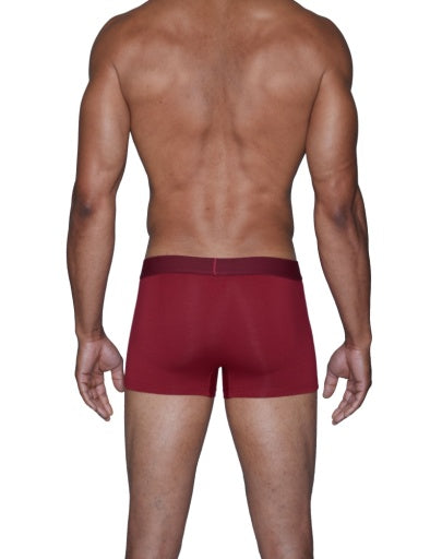 Wood Underwear burgundy red trunk