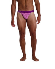 Wood Underwear purple interlock thong