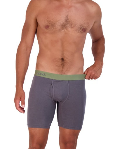 Wood Underwear iron biker brief w/fly