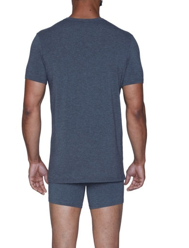 Wood Underwear charcoal heather crew neck undershirt