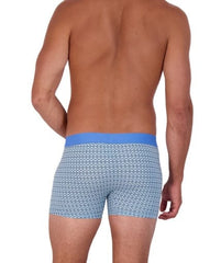 Wood Underwear steel blue rings boxer brief w/fly