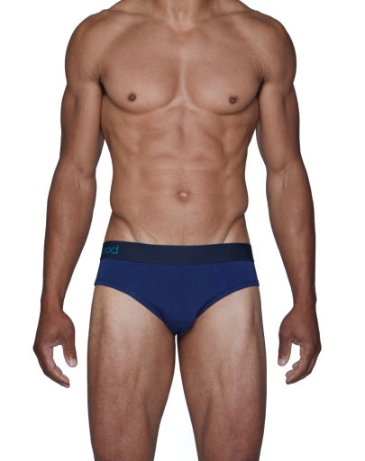 Wood Underwear deep space blue hip brief