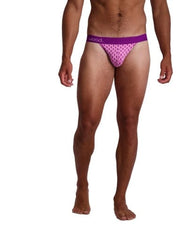 Wood Underwear purple interlock jock