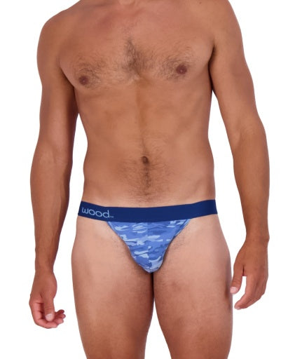 Wood Underwear blue camo jock