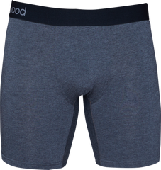 Wood Underwear charcoal heather biker brief