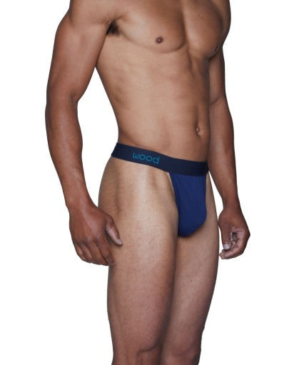 Wood Underwear deep space blue thong