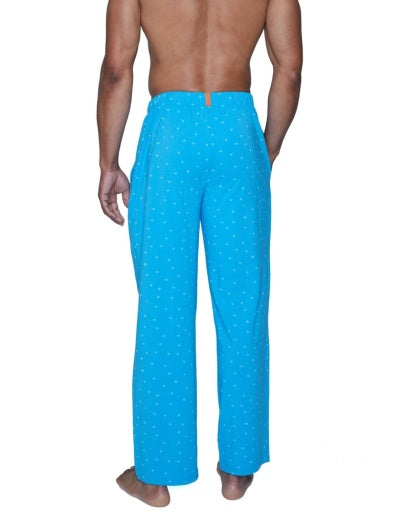 Wood Underwear b-squared blue clearance priced - lounge pant - regular wholesale $29