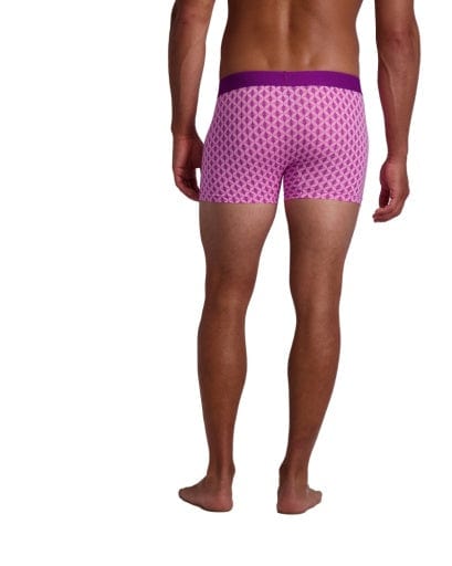 Wood Underwear purple interlock boxer brief w/fly