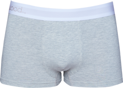 Wood Underwear heather grey trunk