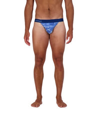 Wood Underwear blue camo jock