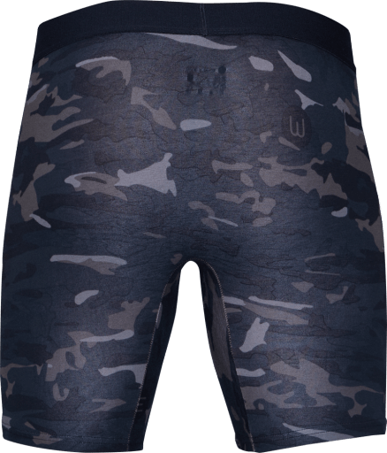 Wood Underwear forest camo biker brief w/fly