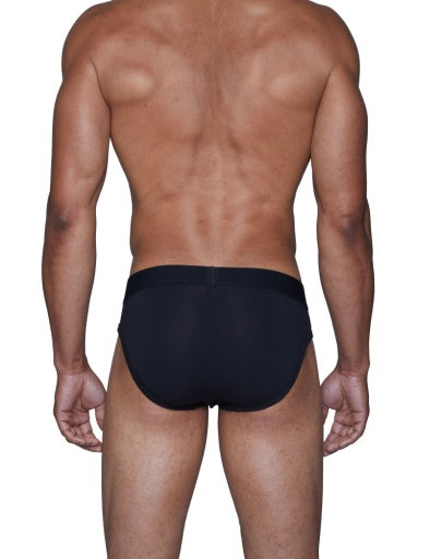 Wood Underwear black hip brief