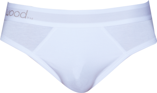 Wood Underwear white hip brief