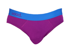 Wood Underwear grape hip brief