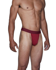 Wood Underwear burgundy red thong