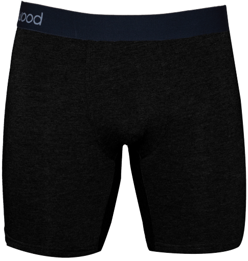 Wood Underwear black biker brief w/fly