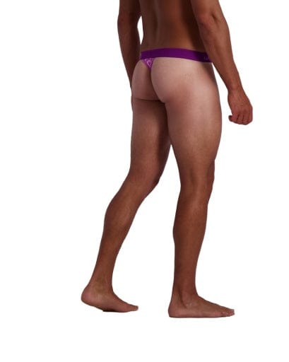 Wood Underwear purple interlock thong