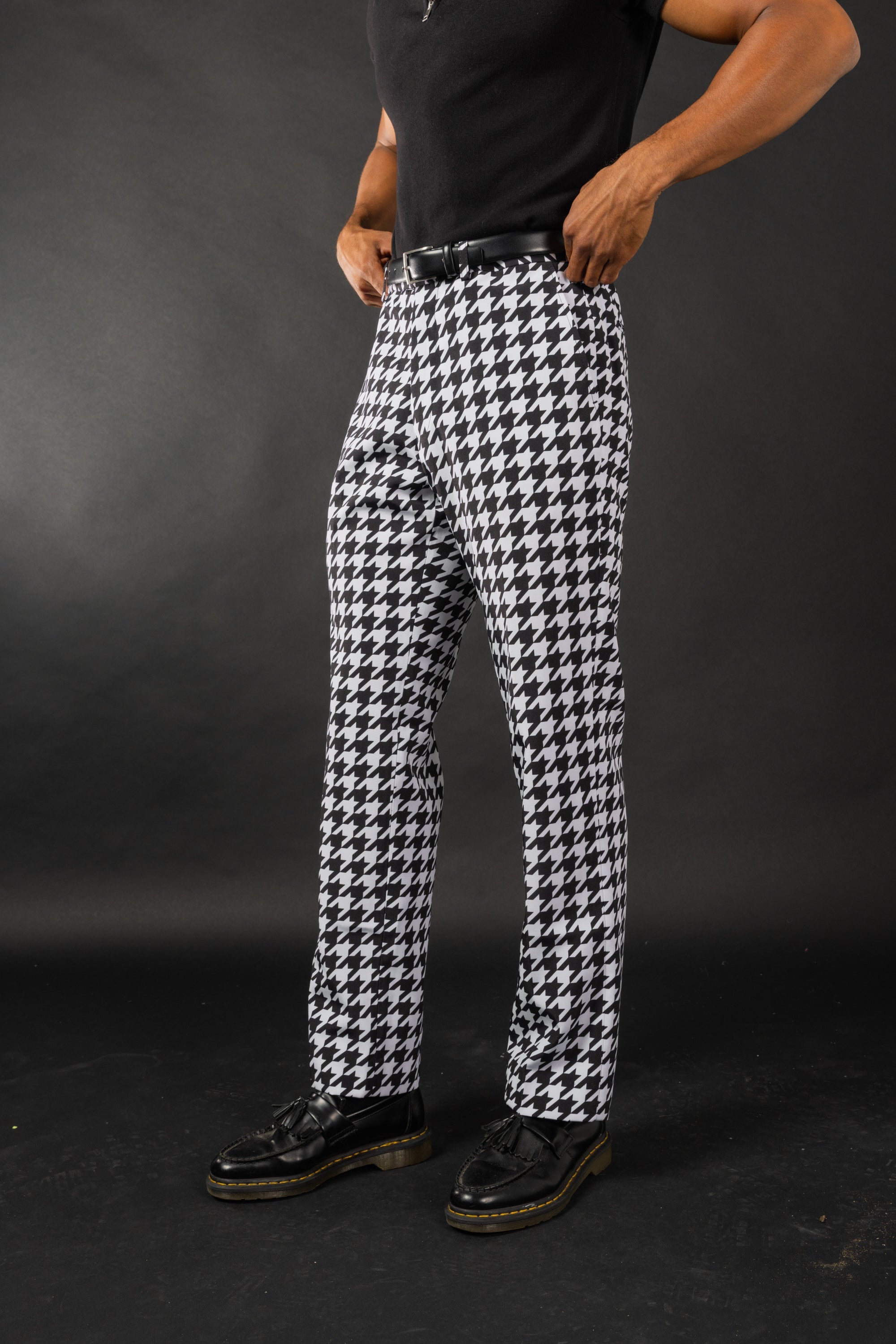 The Sophistication | Houndstooth Suit Pants