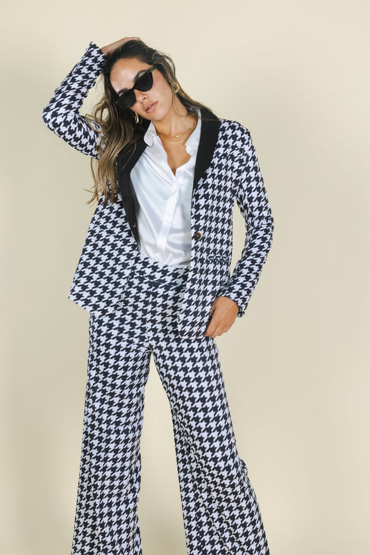 The Sophistication | Houndstooth Women's Suit