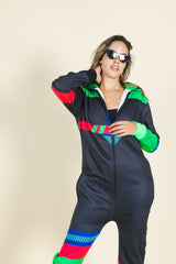 The Steep and Deep | Retro Black Onesie