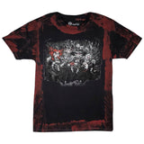 T-Shirt BCAGD007 / Red/Blk-Dye / S We Are All In T-Shirt by Big Chris Red/Blk Tie Dye