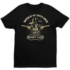 T-Shirt BLK / S World Of Outlaws Gun Emblem T-Shirt - Black