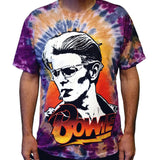 David Bowie Smokin T-Shirt - Tie Dye - Flyclothing LLC