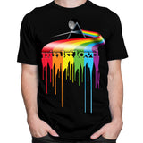 Pink Floyd Dripping Dark Side T-Shirt - Black - Flyclothing LLC