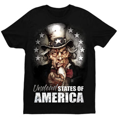 Undead States of America T-Shirt - Black - Flyclothing LLC