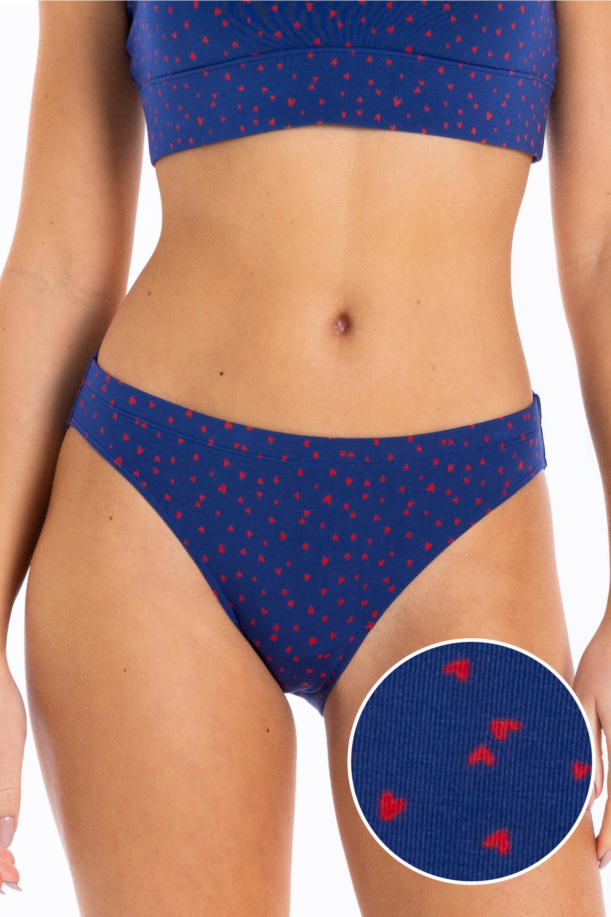 The Heartthrob | Tiny Hearts Valentines Day Modal Bikini Underwear