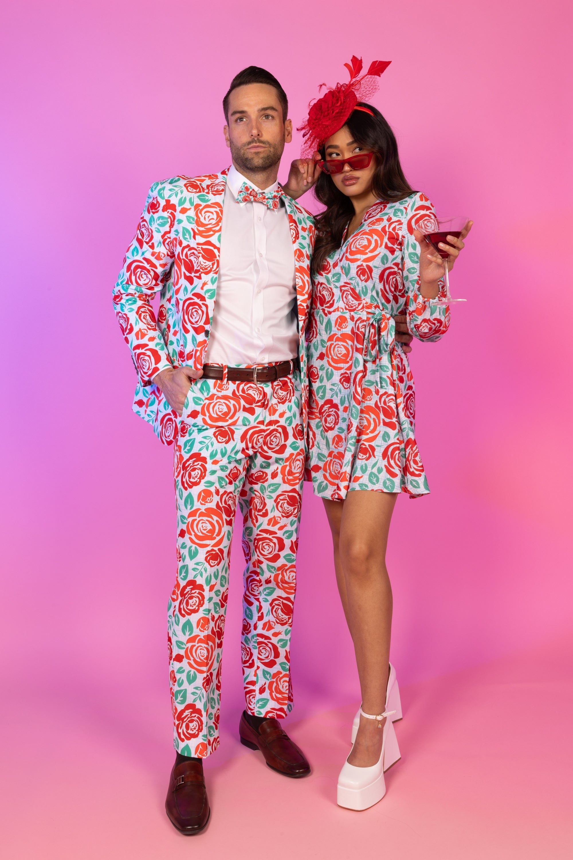 The Win By A Rose | Derby Roses Suit - Shinesty