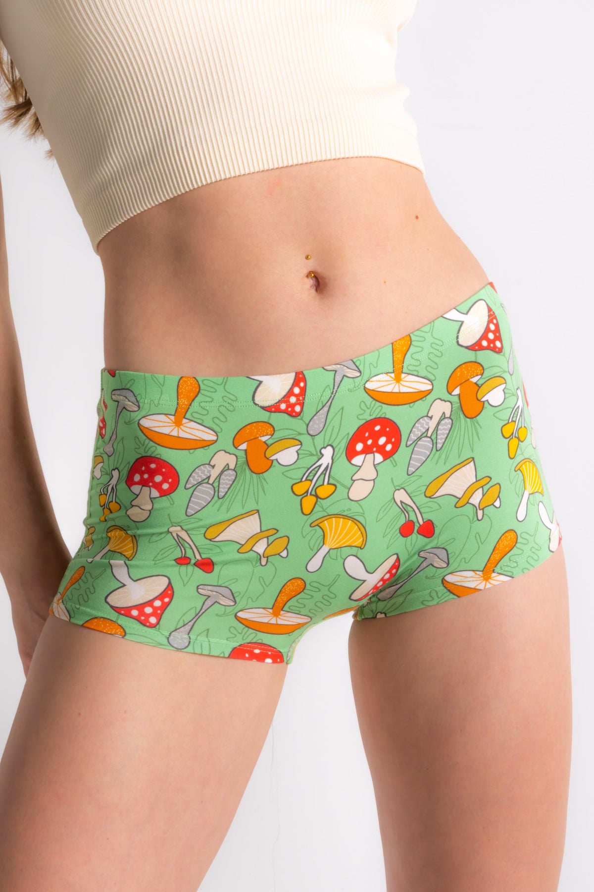 The Trip Advisor | Mushroom Modal Boyshort Underwear