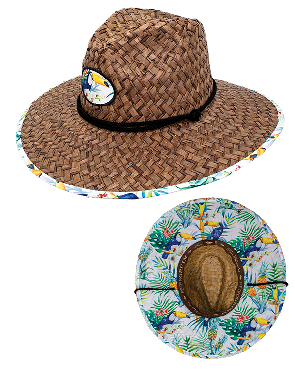 Peter Grimm Brown Tropical Hat