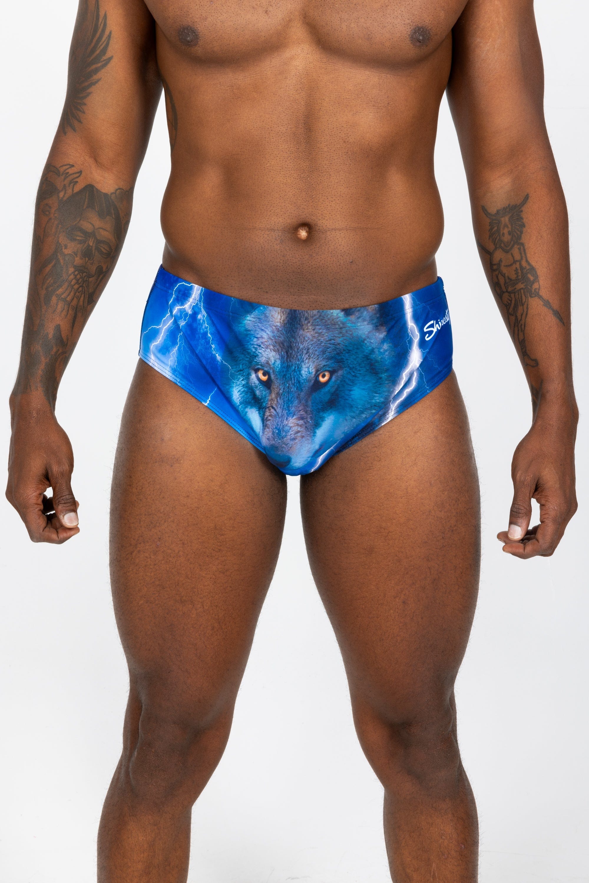 The Truck Stop Classic | Gas Station Wolf Swim Brief - Shinesty