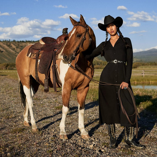 Vestido vaquero de sarga Stetson