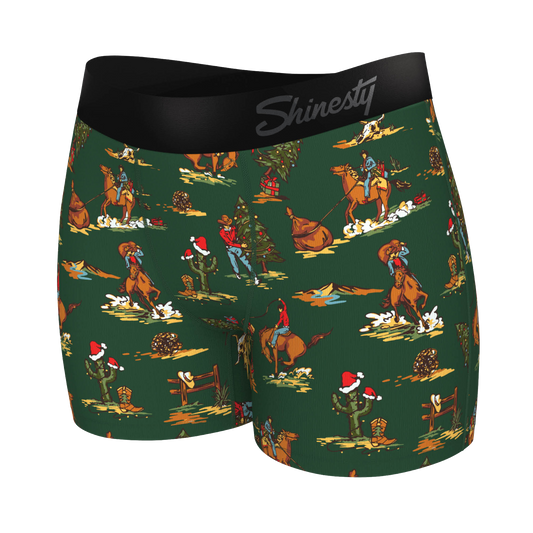 The Cowboy Christmas | Holiday Western Women’s Boxers