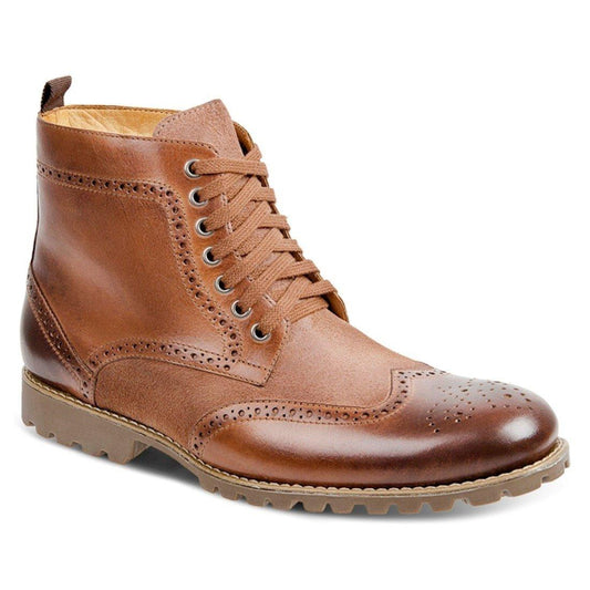 Sandro Moscoloni Premium Dress Boots Busan Brown - Flyclothing LLC