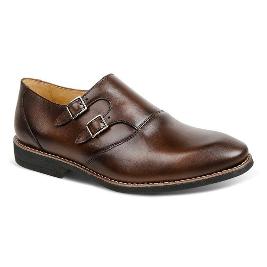 Sandro Moscoloni Premium Monk Strap 16200 Brown - Flyclothing LLC